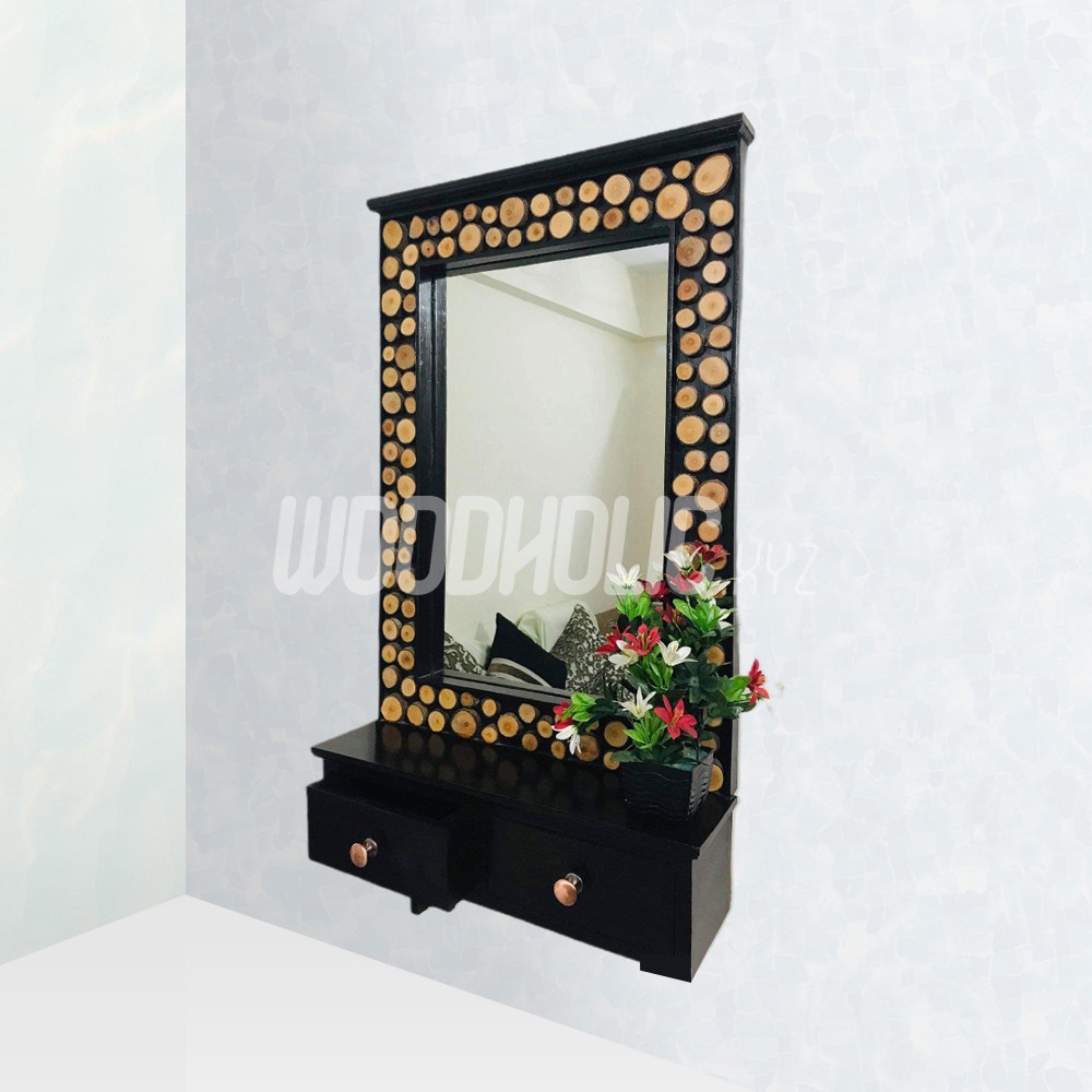 Wooden Dressing Table with Mirror Woodmaker.xyz